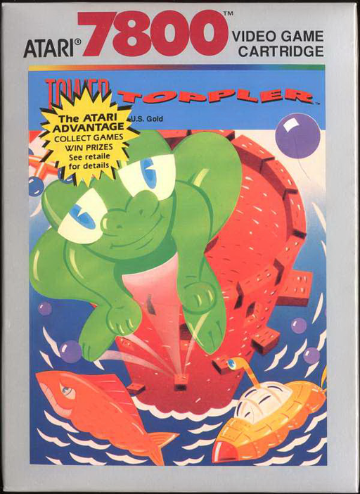Tower Toppler (USA) 7800 Game Cover